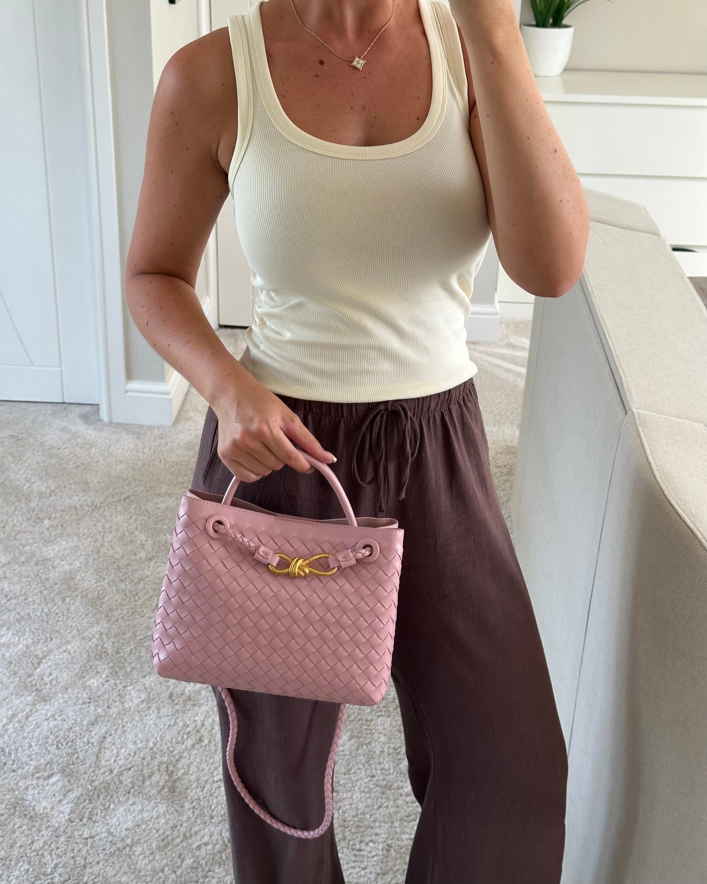 Miley Bag - Mini - Baby Pink (Vegan)
