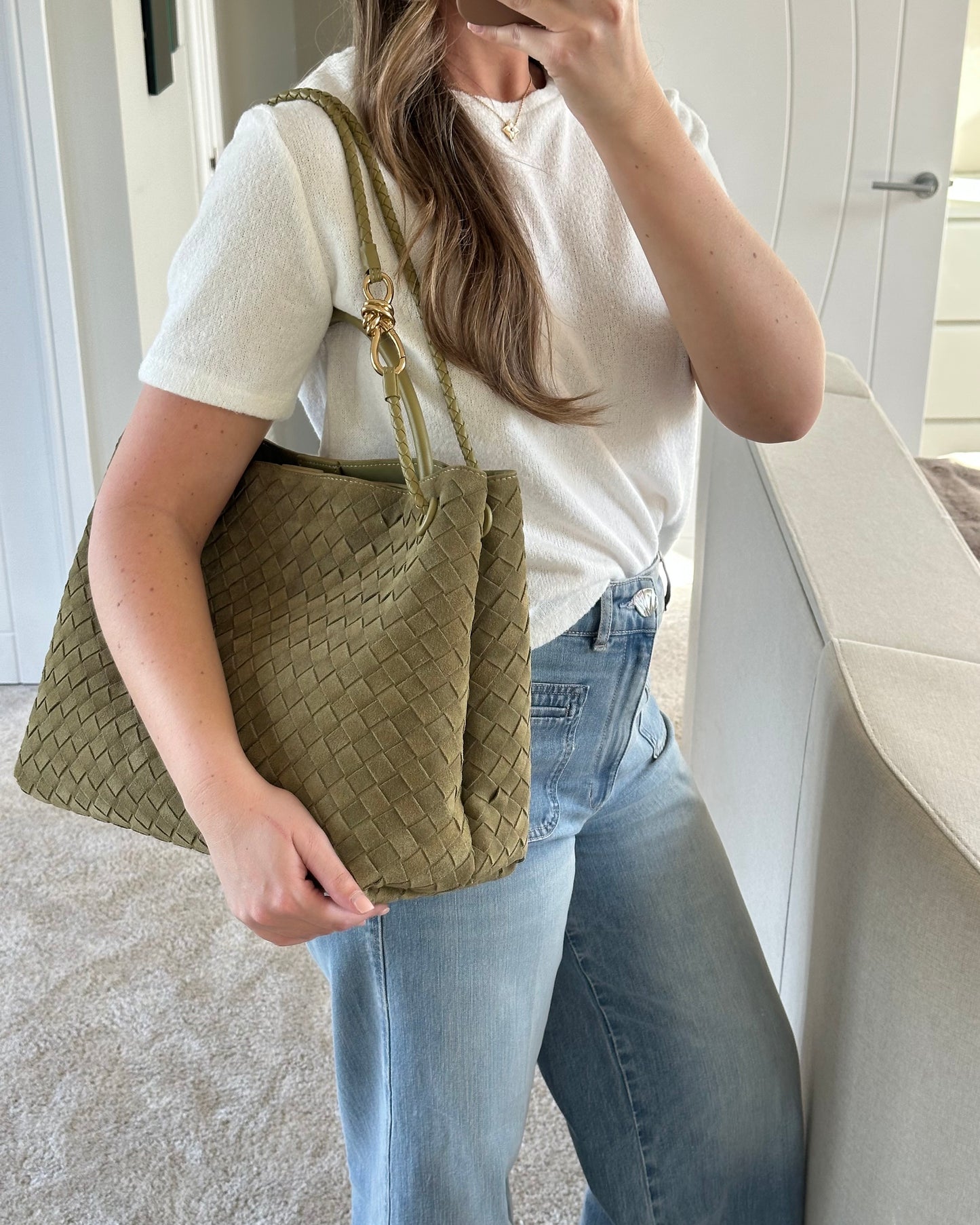 Remi Bag - Extra Maxi - Olive/ Light Green