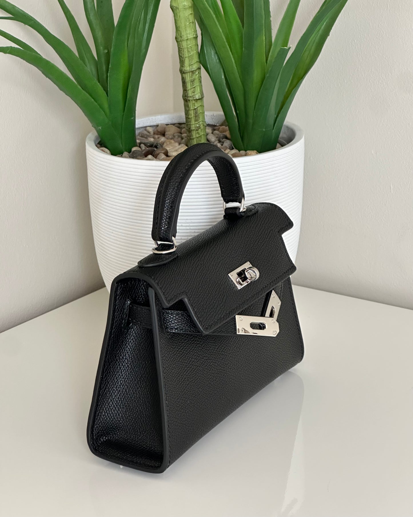 Roxy Bag - Mini - Black Treacle (Silver)