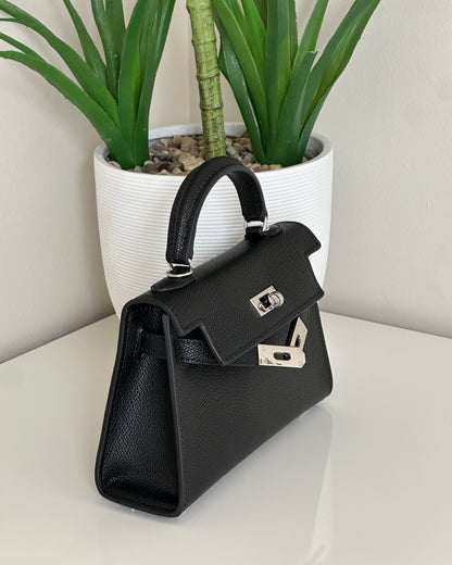 Roxy Bag - Mini - Black Treacle (Silver)