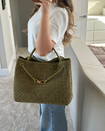 Remi Bag - Extra Maxi - Olive/ Light Green