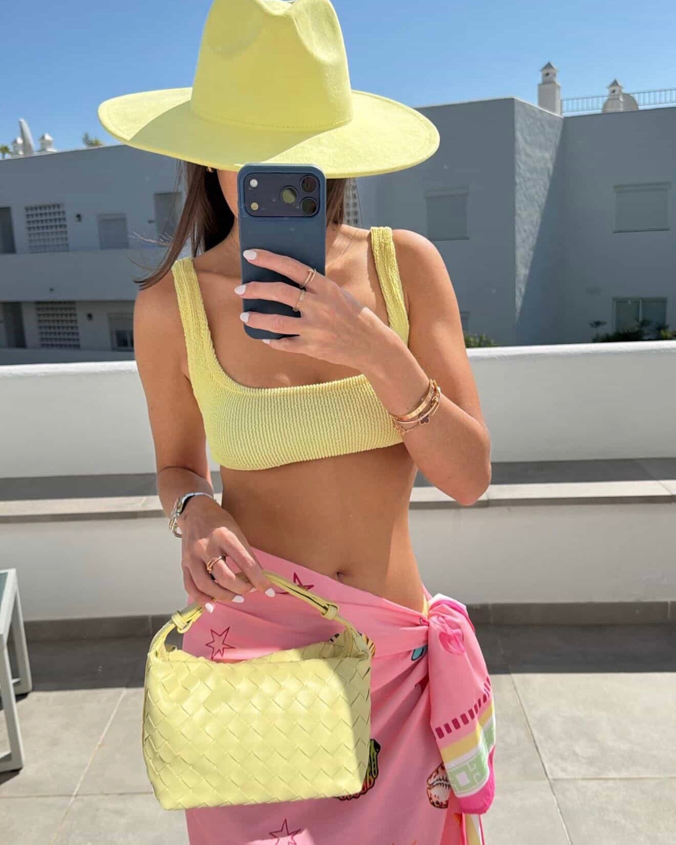 Sofia Bag - Lemon Yellow