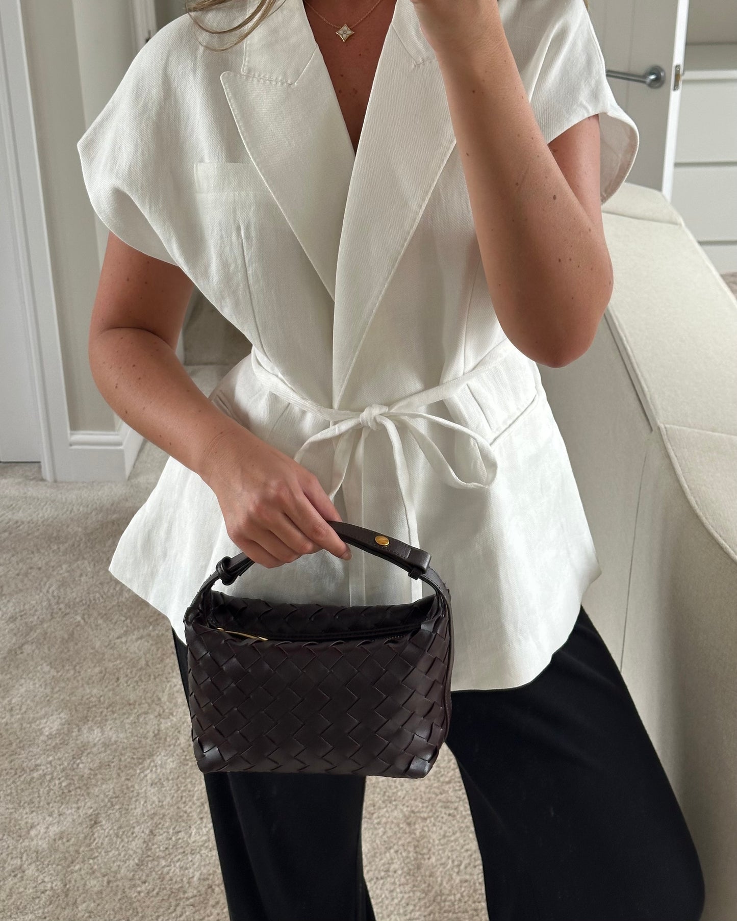 Sofia Bag - Chocolate Cherry