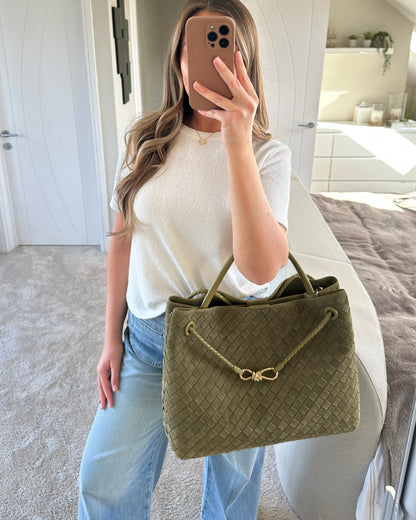 Remi Bag - Extra Maxi - Olive/ Light Green
