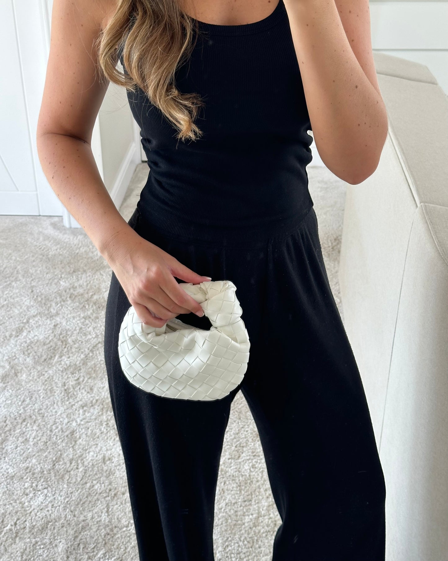 Hallie Bag - Mini - Milk White