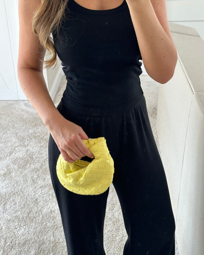Hallie Bag - Mini - Lemon Yellow