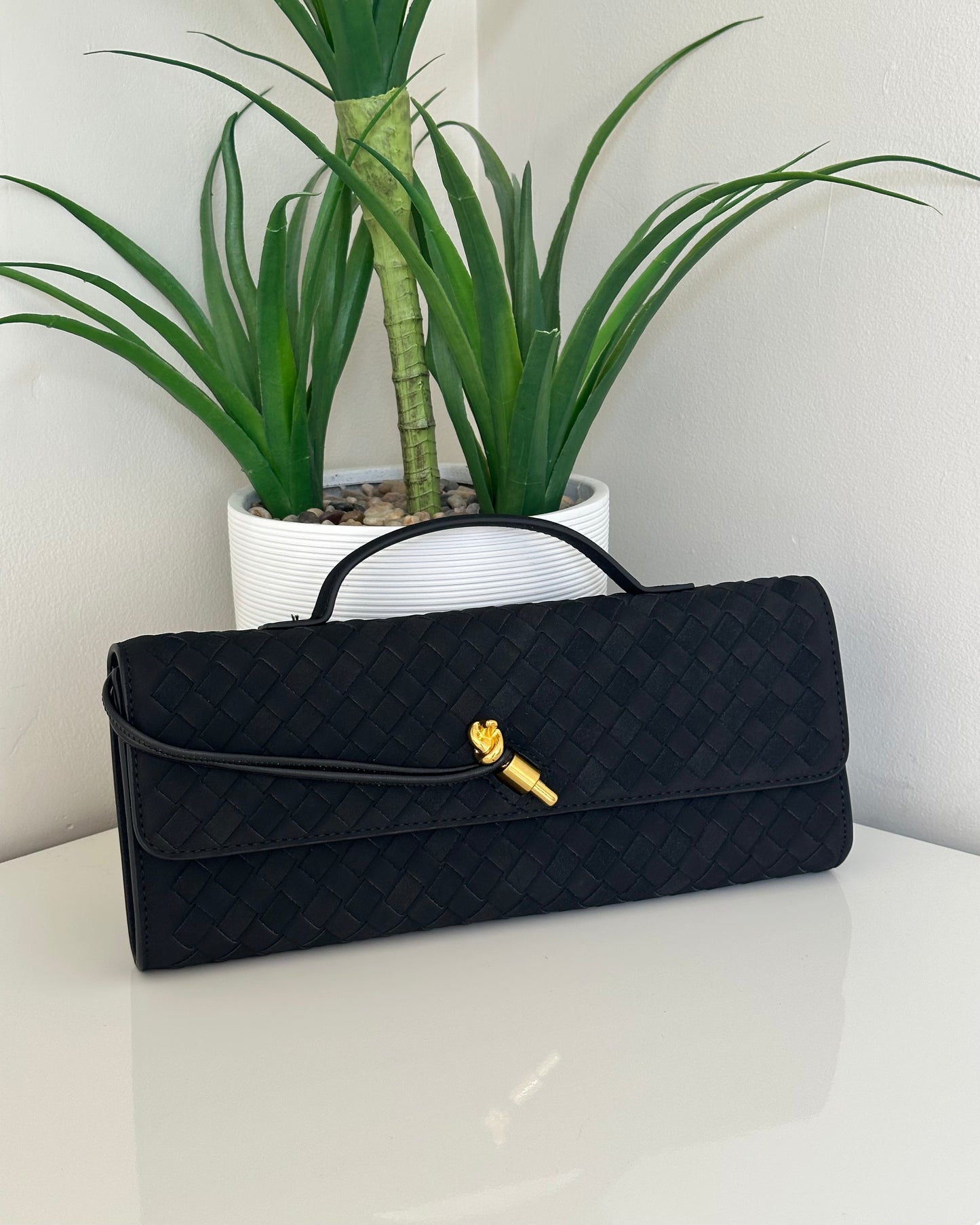 Victoria Bag - Black Treacle (Suede)