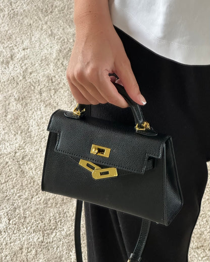 Roxy Bag - Mini - Black Treacle (Gold)