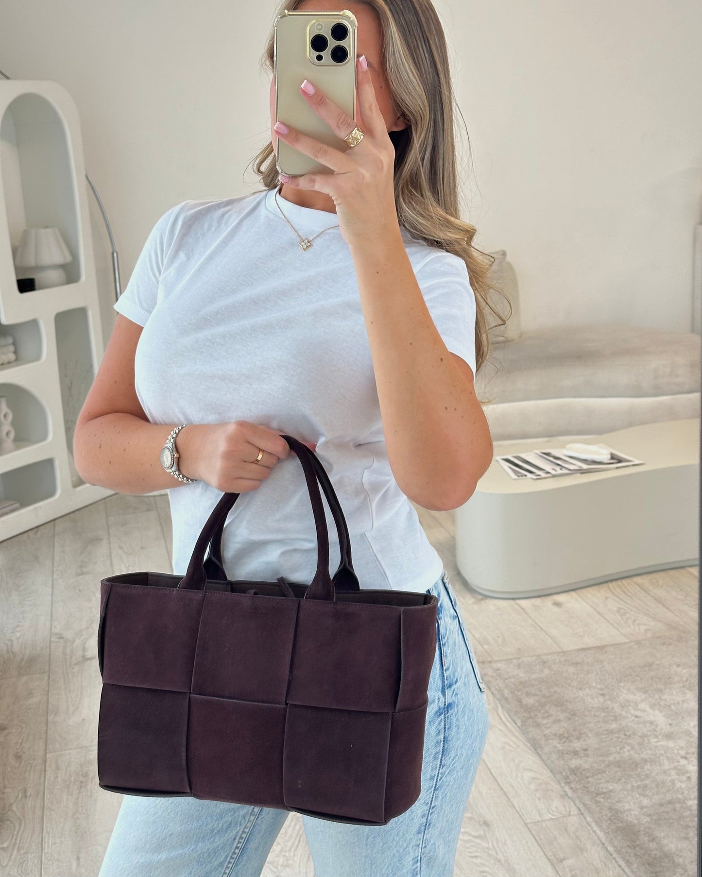 Janice Bag - Chocolate Cherry