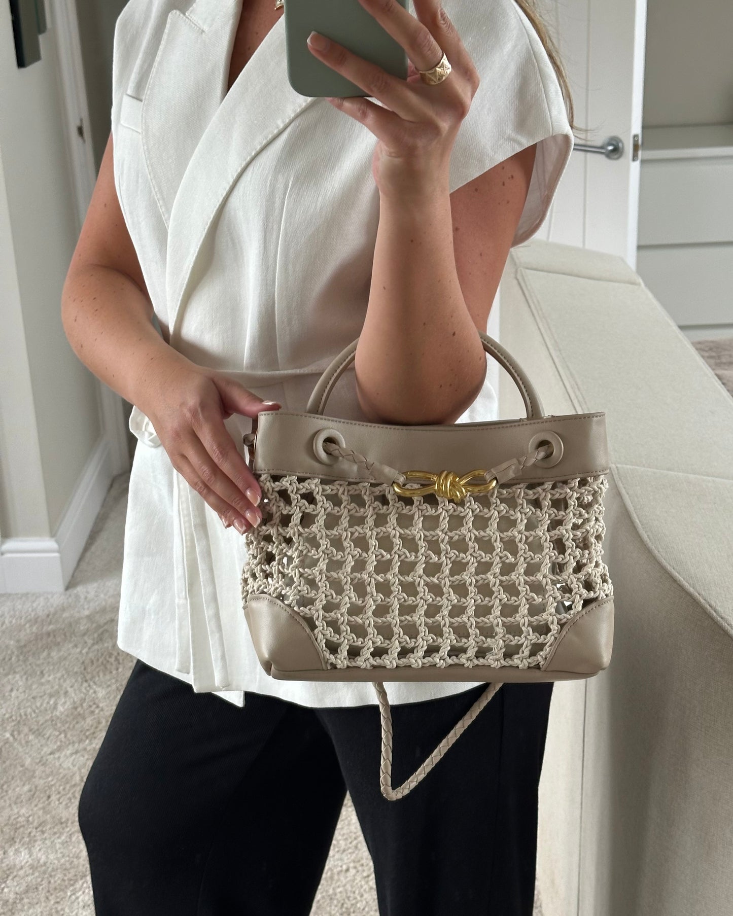 Honey Bag - Mini - Beige