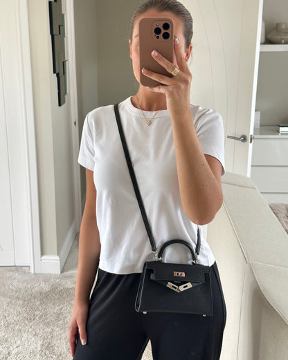 Roxy Bag - Mini - Black Treacle (Silver)