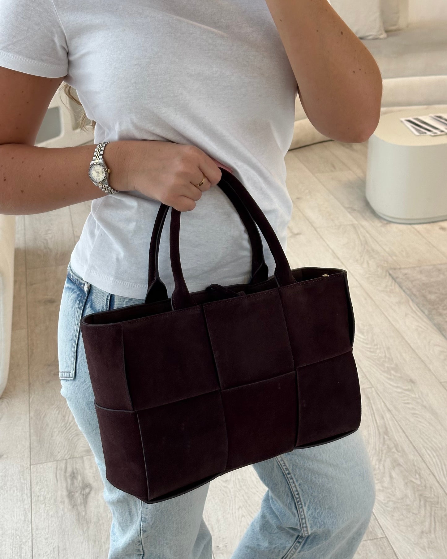 Janice Bag - Chocolate Cherry