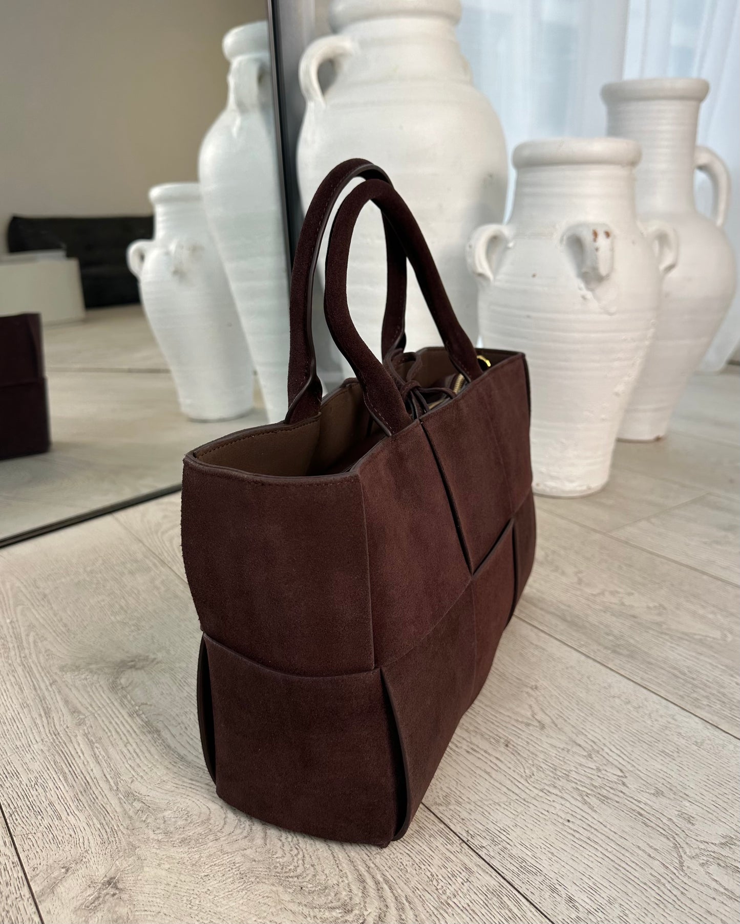 Janice Bag - Chocolate Cherry