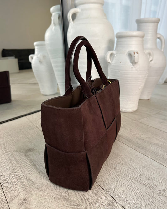 Janice Bag - Chocolate Cherry
