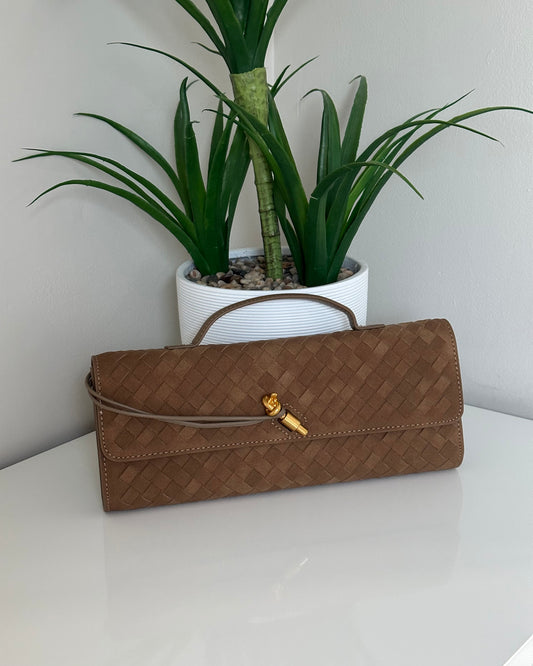 Victoria Bag - Caramel (Suede)