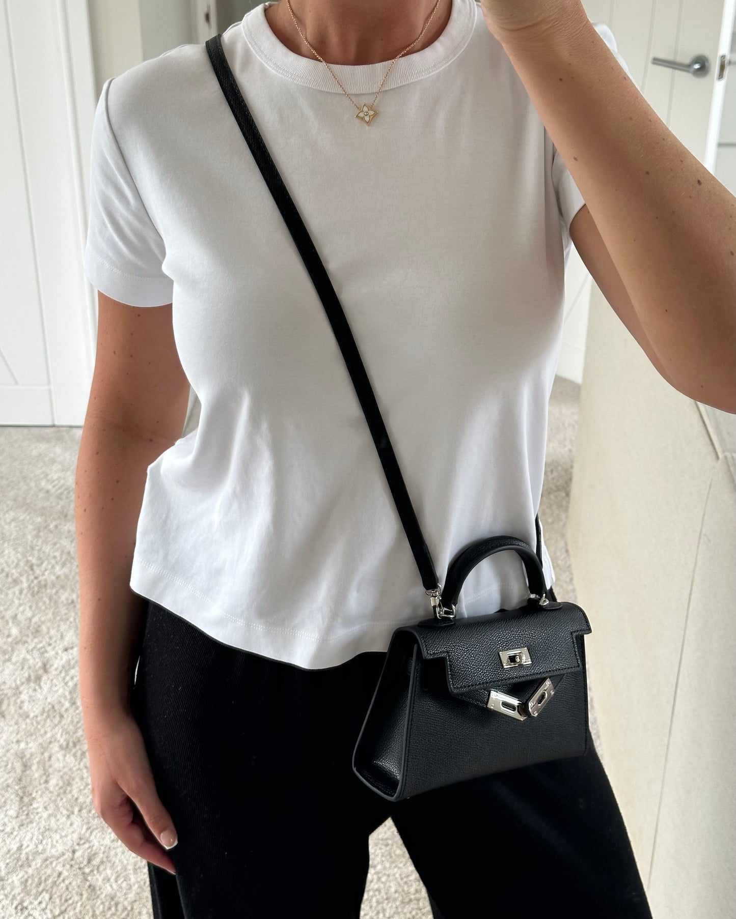 Roxy Bag - Mini - Black Treacle (Silver)