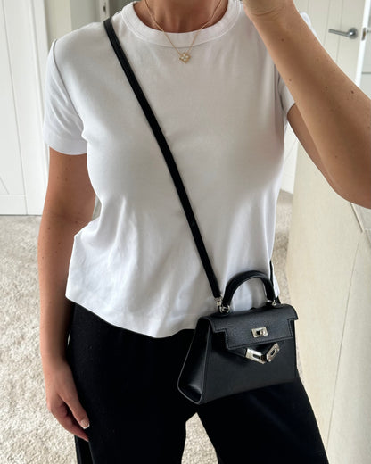 Roxy Bag - Mini - Black Treacle (Silver)