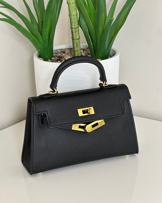 Roxy Bag - Mini - Black Treacle (Gold)