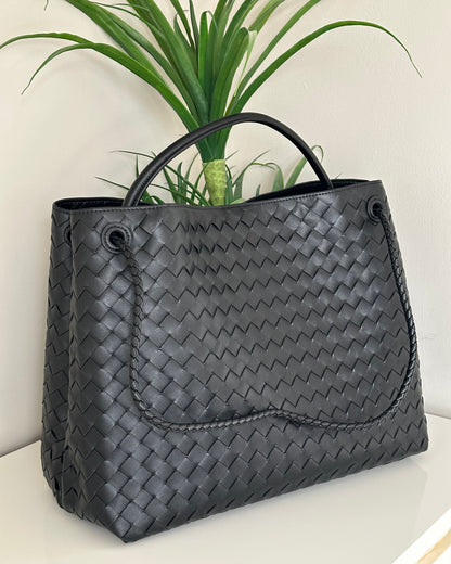Miley Bag - Extra Maxi - Black Treacle (Silver)