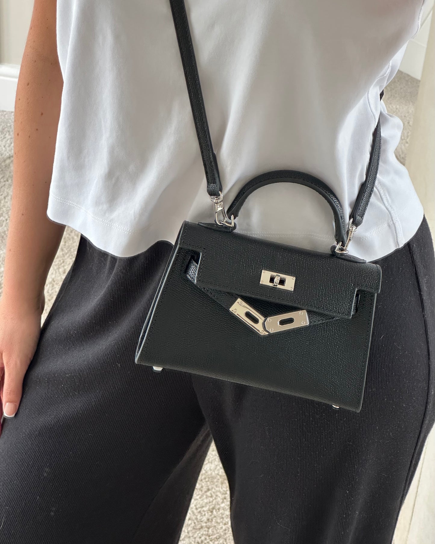 Roxy Bag - Mini - Black Treacle (Silver)