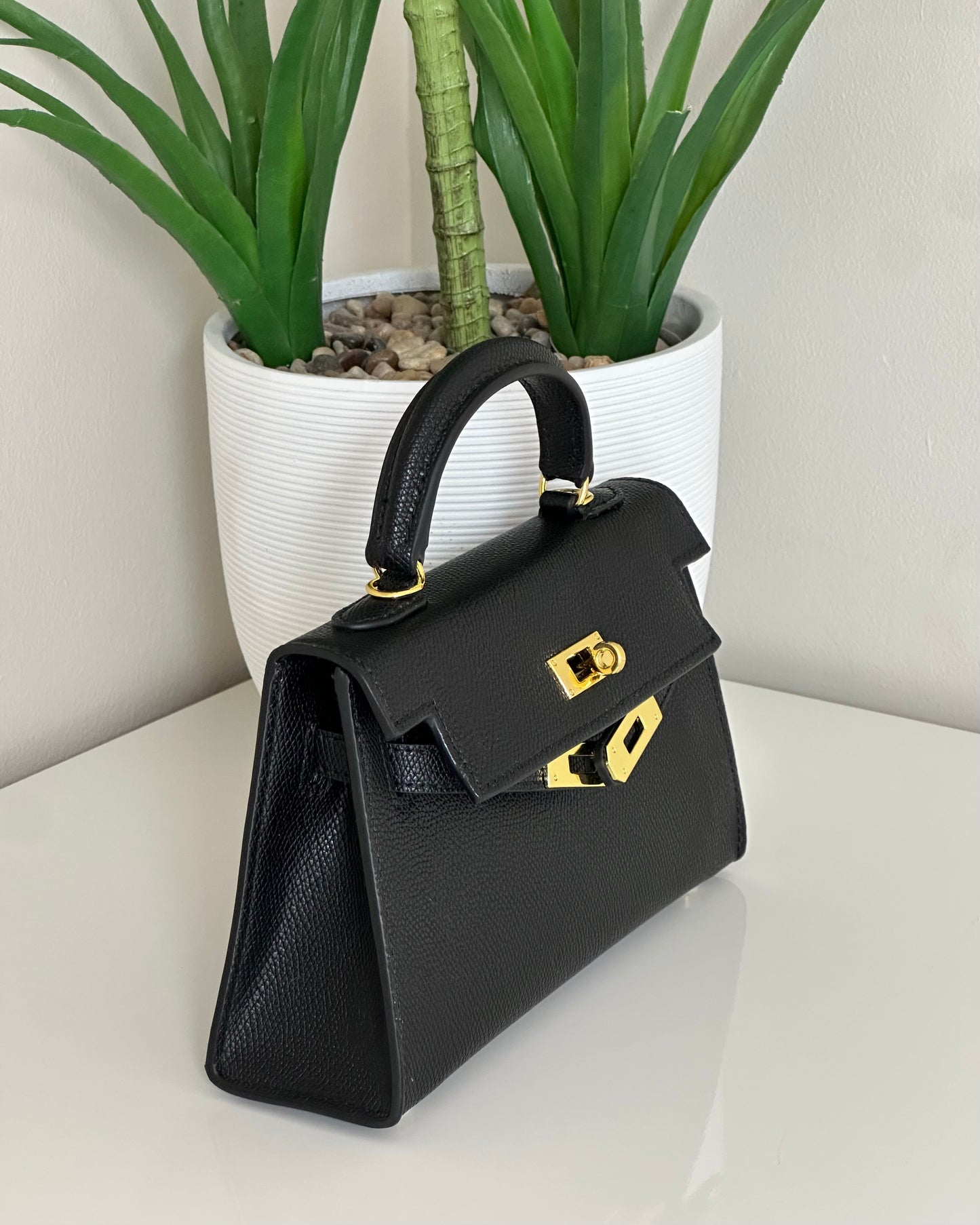 Roxy Bag - Mini - Black Treacle (Gold)