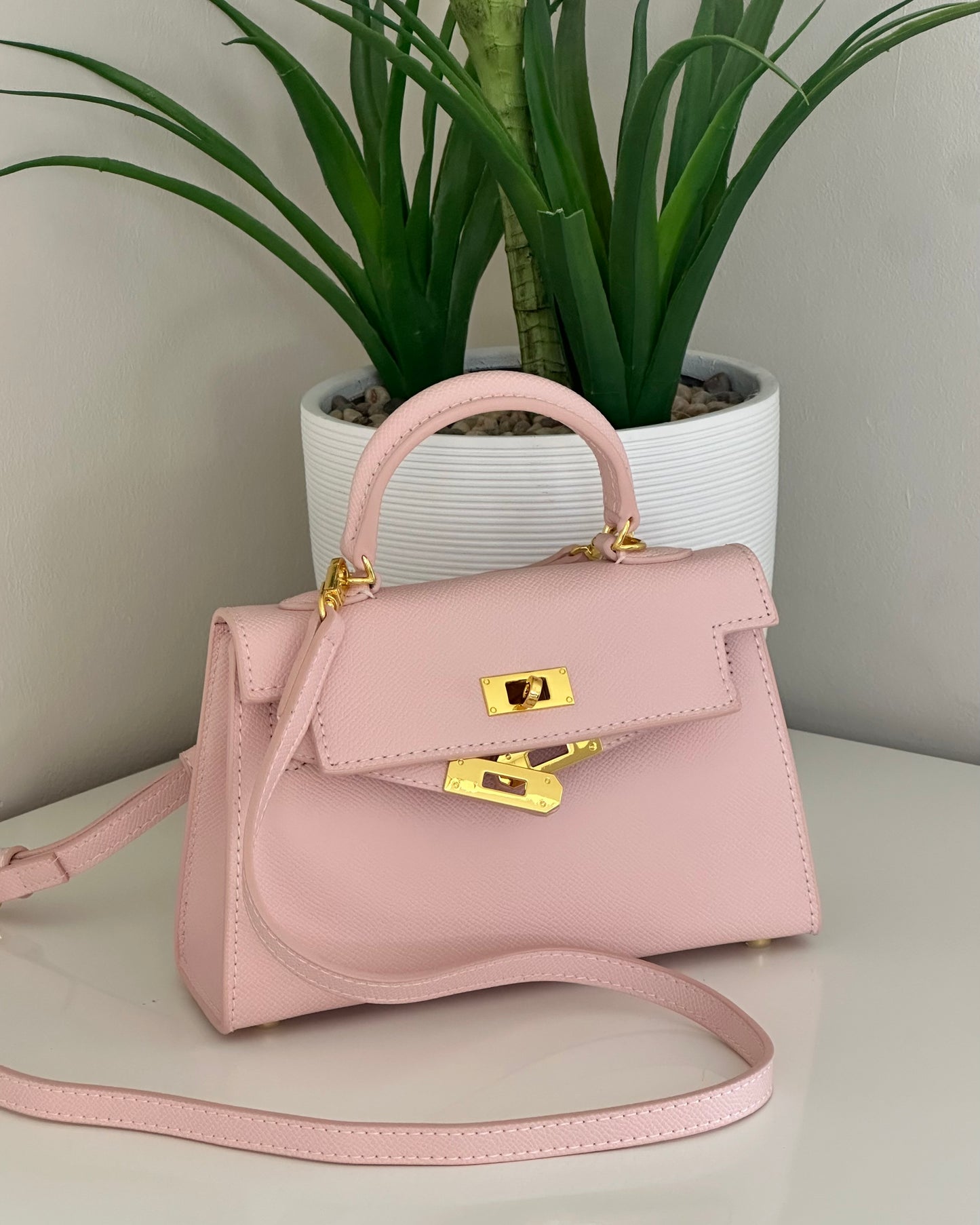 Roxy Bag - Mini - Baby Pink (Gold)