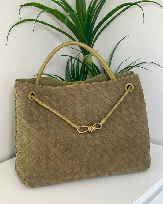 Remi Bag - Extra Maxi - Olive/ Light Green
