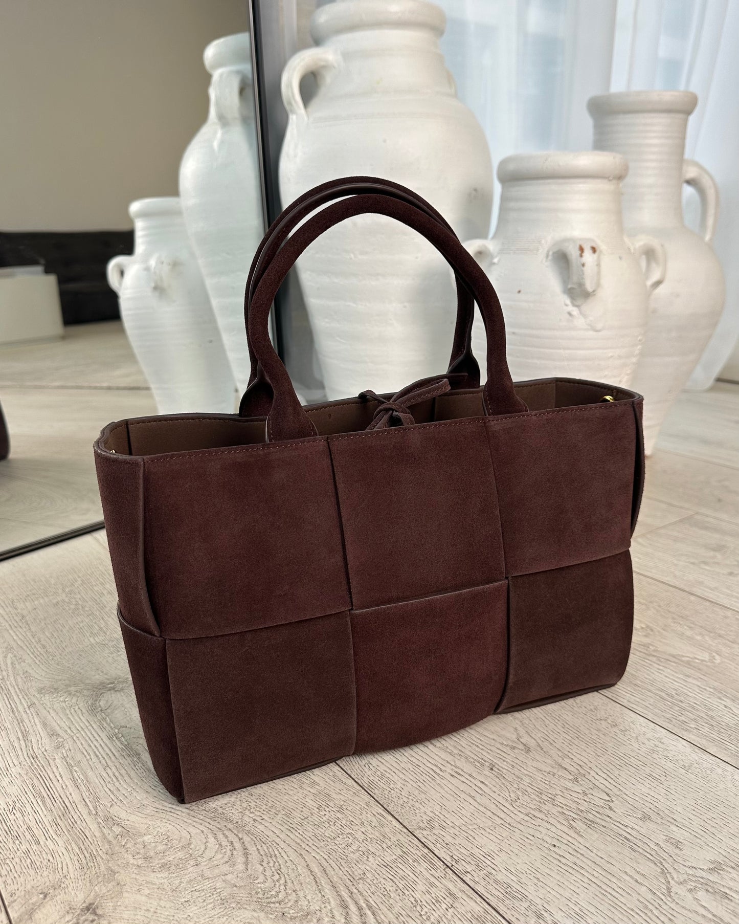 Janice Bag - Chocolate Cherry
