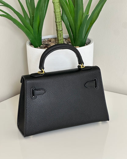 Roxy Bag - Mini - Black Treacle (Gold)