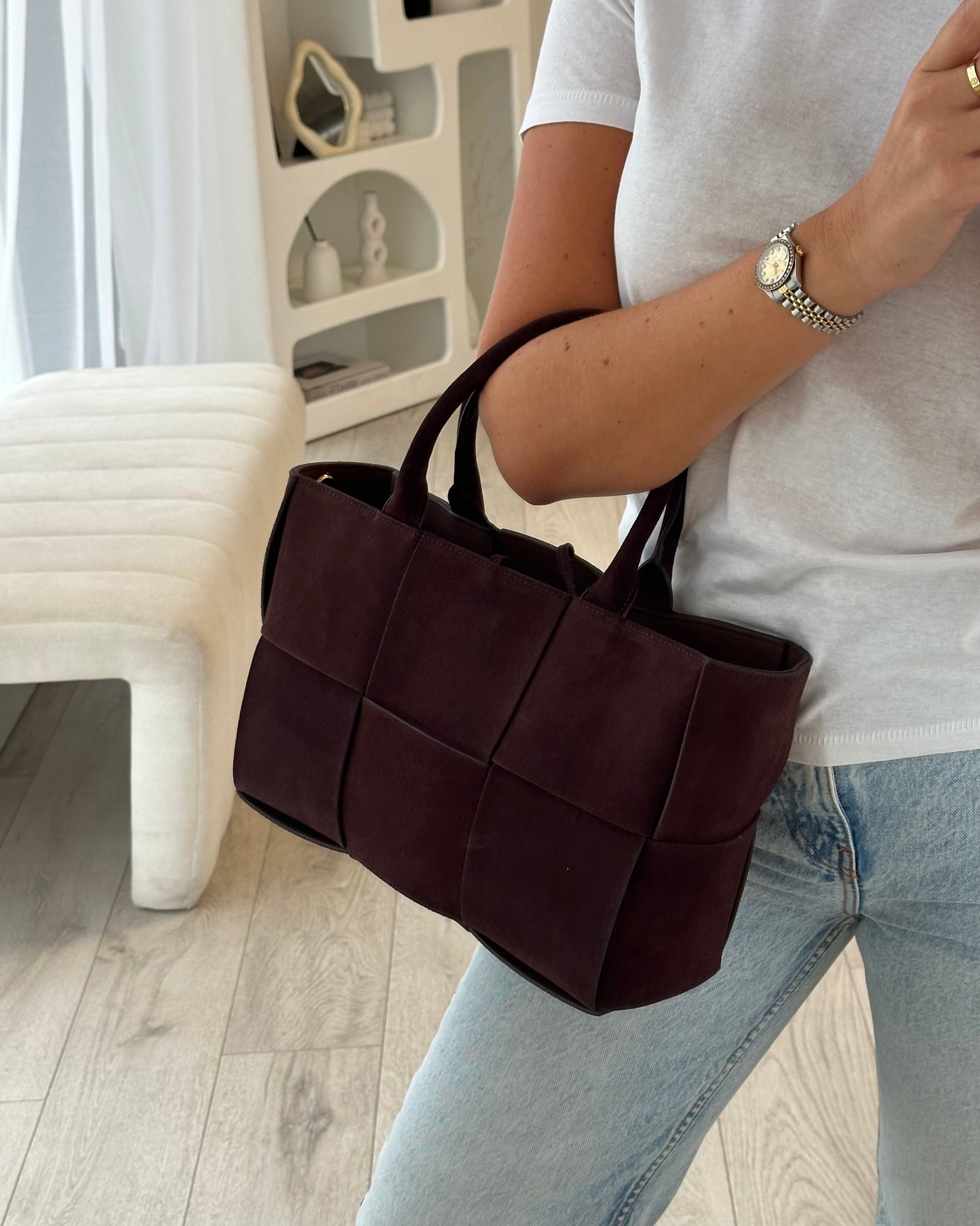 Janice Bag - Chocolate Cherry