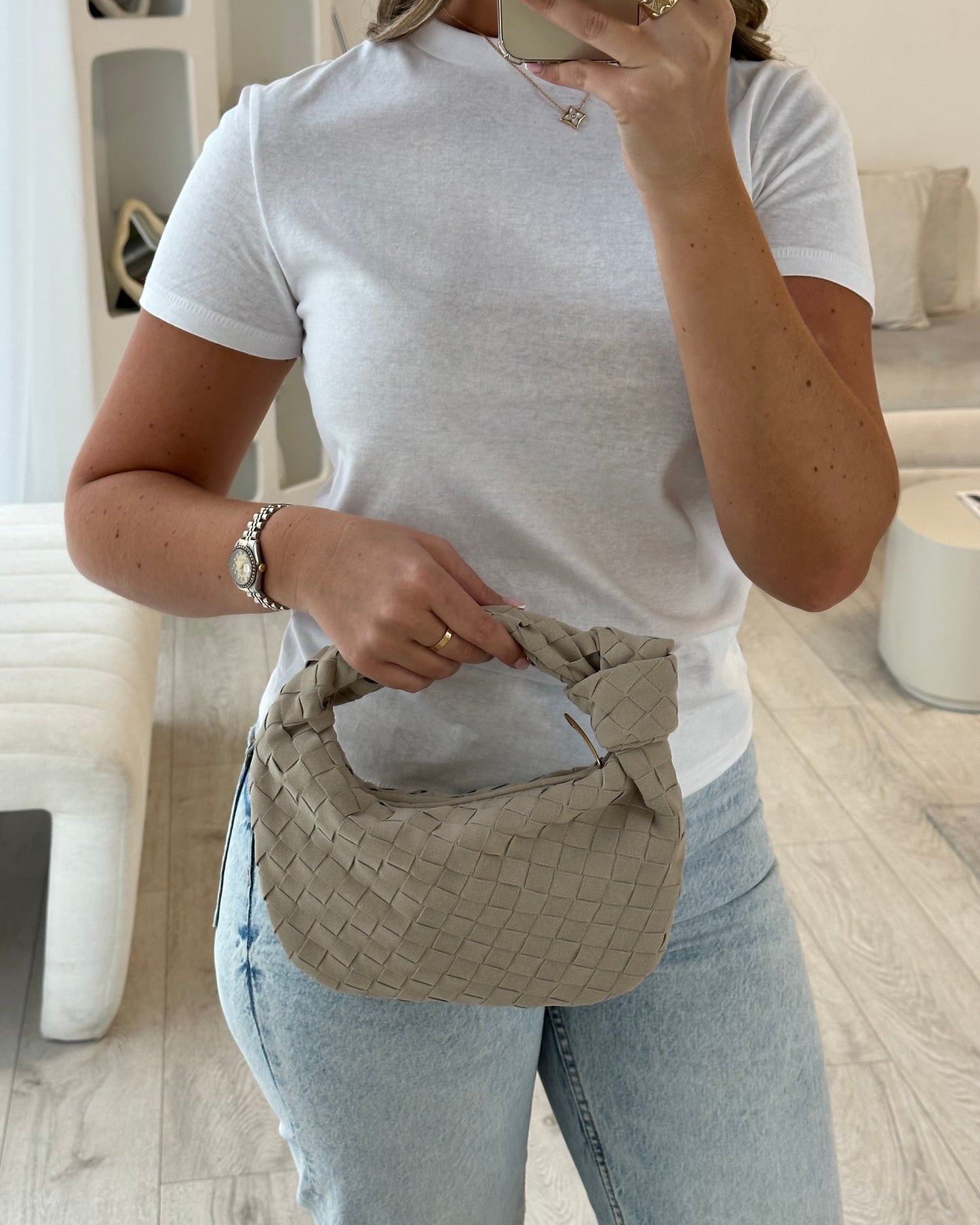 Harriet Bag - Mini - Light Greige