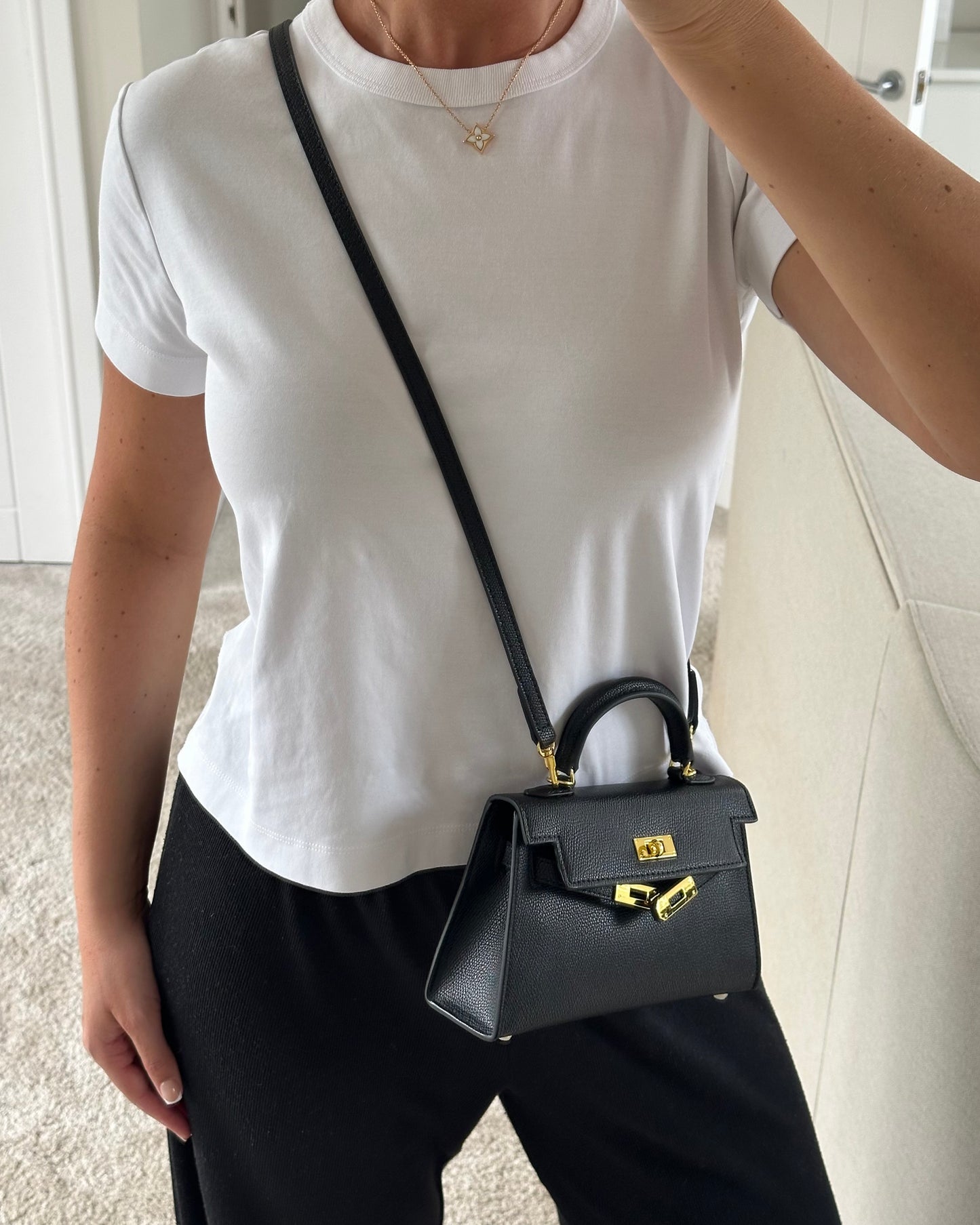 Roxy Bag - Mini - Black Treacle (Gold)