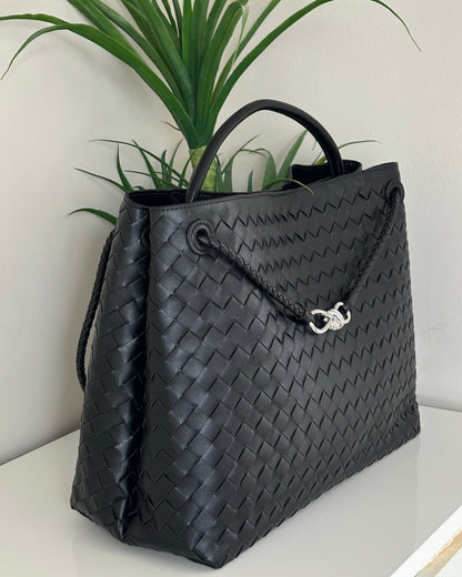 Miley Bag - Extra Maxi - Black Treacle (Silver)