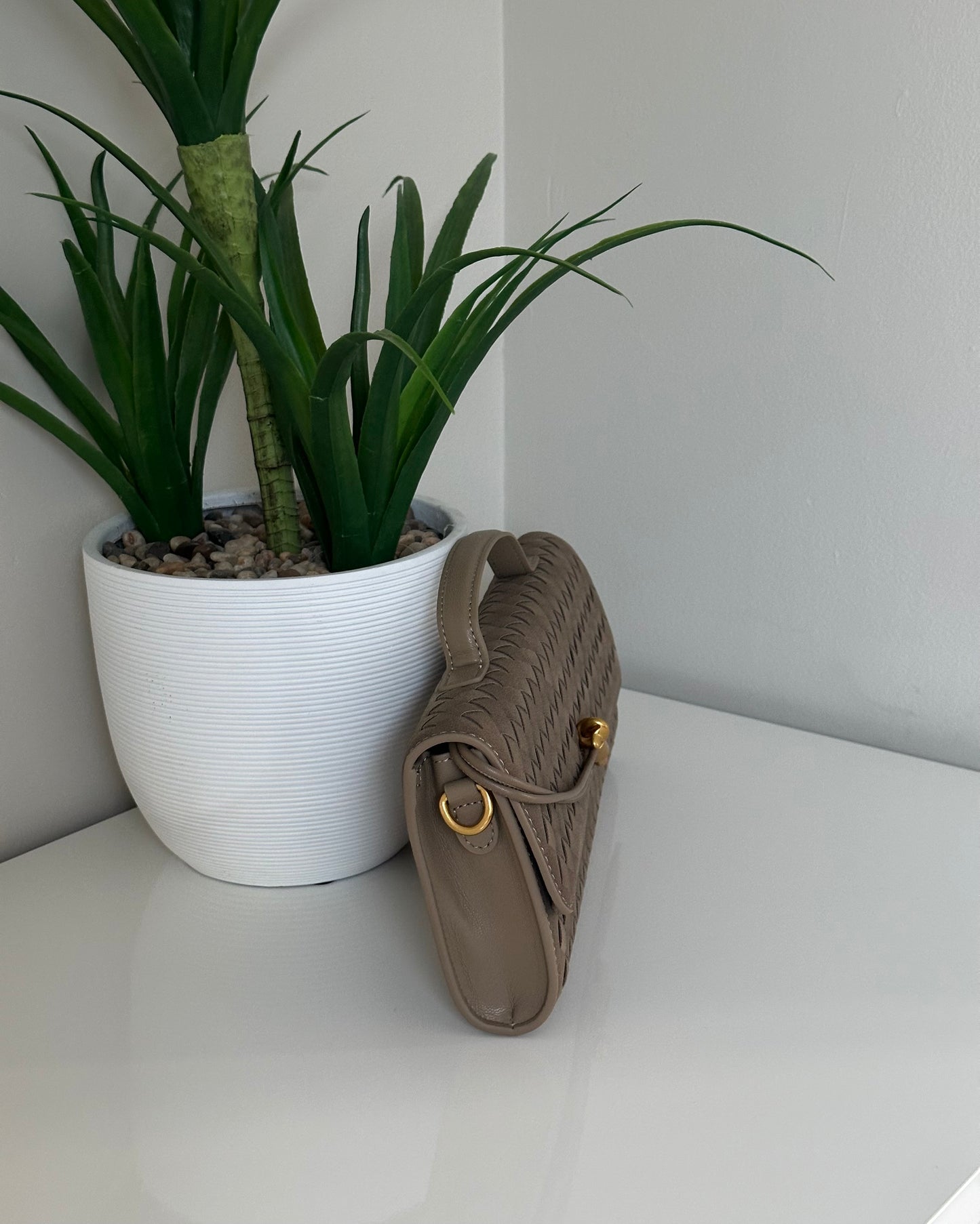 Victoria Bag - Mocha (Suede)