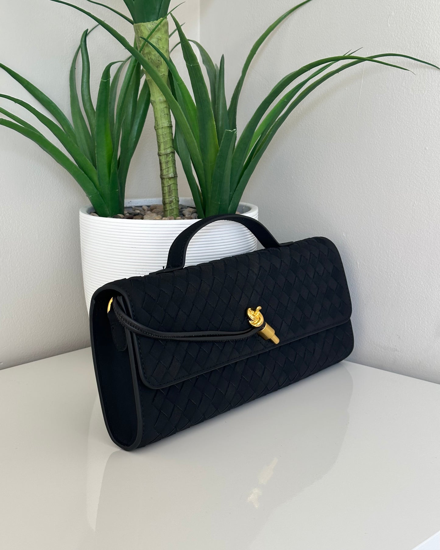 Victoria Bag - Black Treacle (Suede)